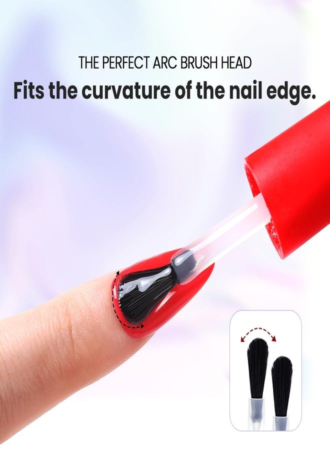 Lavender Violets 15ml 5 in 1 Nail Glue Gel for Nail Tips and Clear Acrylic Nails Long Lasting, Curing Needed UV Extension Glue for False Nail Tips and Press on Nails, Christmas Nail Art A111 - Image 5